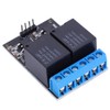DC 12V 2-Channel Relay Module, Bistable Self-Locking Low Pulse Trigger