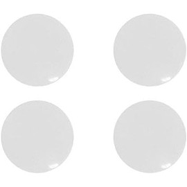 4 Pcs White Marathon Race Number Magnetic Race Bib Holders Running Fix Clips Buckle Running Waist Packs Sports Outdoors