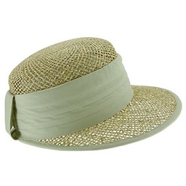Seeberger Women's Sun Hat - Beige - Beige (natur/oliv) - One size