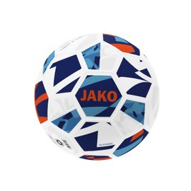 JAKO Lightball Iconic, white/navy/neon orange, 4 (290 g)