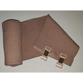 Tetra Elastic Bandage Economy Knit w/Removable Clips 3" x 4.5Yd Latex-Free, 10 per Box