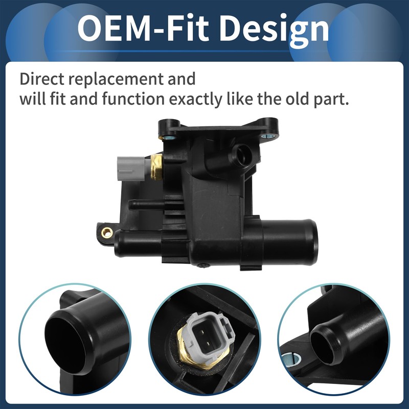 INFINAUTO Car Thermostat for Mazda 6 2.5L 2009-2013 Inner Engine