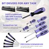 ACOSEA Purple Tool Set,223-Piece Tool Sets for Women,Tool Kit with