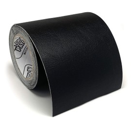 MATCH 'N PATCH Realistic Leather Repair Tape - Durable, Easy-to-Apply, Professional Grade, Versatile Use, Designed in North Carolina for Furniture Restoration, & Home Decor - Black, 3 inch x 72 inch