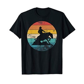 Womens Western Rider Reining Quarter Horse Sliding Stop T-Shirt