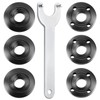 7PCS IALTMEI Angle Grinder Nut ＆ Angle Grinder Wrench Set，