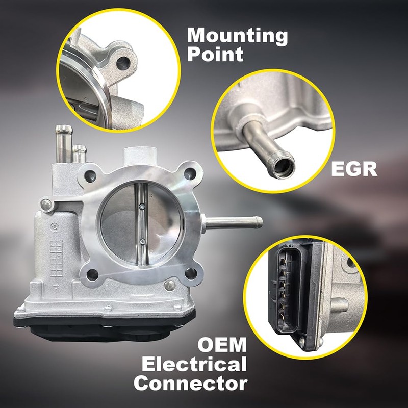 FANXIN Electronic Throttle Body Compatible with Hyundai Veloster 2012-2017, Accent