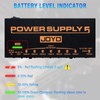 JOYO Guitar Pedal Power Supply Rechargeable with 8 Isolated Outputs