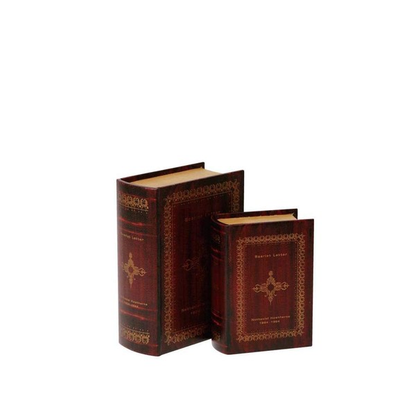 Toyo Ishiso 28235 Western-Style Accessory Holder, Book Box, Set of 2, Open Cover Type