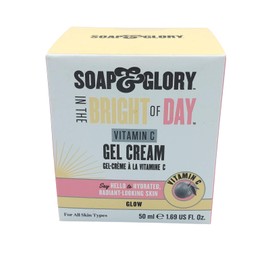 Day and Night Skin Hydration Bundle Consisting of Soap & Glory Cloud of Dreams Night Cream and In The Bright of the Day Vitamin C Gel Cream