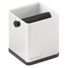 Launch Container for Coffee Grounds in Polished Stainless Steel
