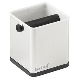 Launch Container for Coffee Grounds in Polished Stainless Steel