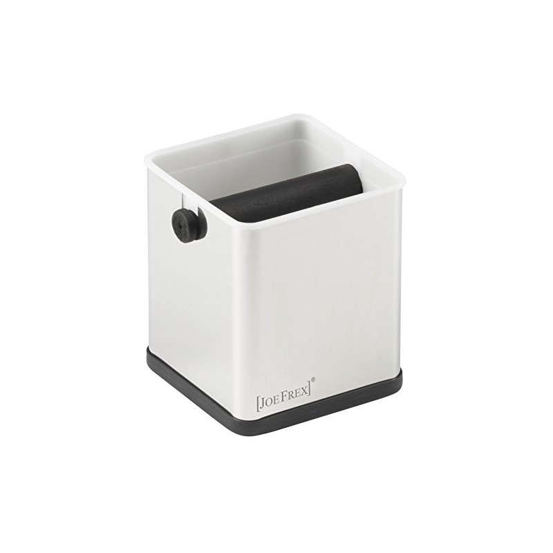 Launch Container for Coffee Grounds in Polished Stainless Steel