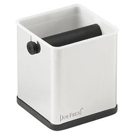 Launch Container for Coffee Grounds in Polished Stainless Steel