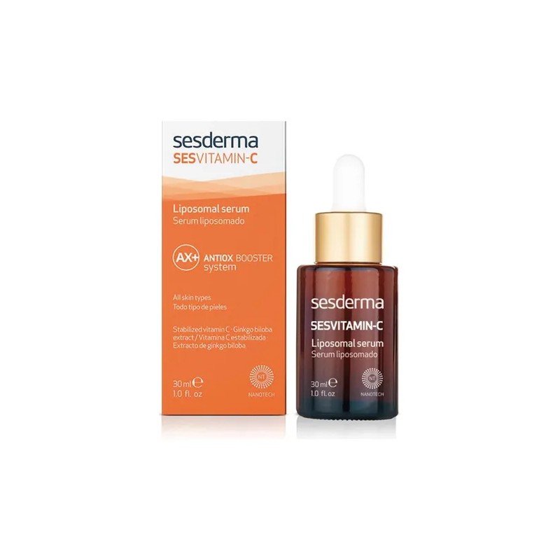 Sesderma C-Vit sérum liposomal 30 ml, vitamina C antioxidante y