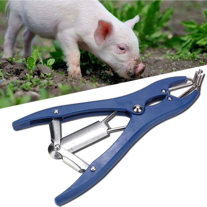 KSTE Metal Sheep Pliers, High Safety Livestock Tail Docking &