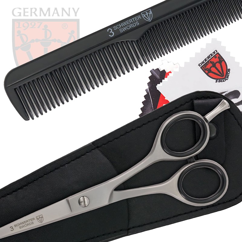 DREI SCHWERTER - Rustproof professional hair scissors, hairdressing scissors in
