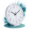 LATENO - Wall clock to stand up or hang up