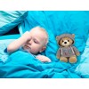 Ganz Get Well Soon Teddy Bear 9 Inch Gray Plush