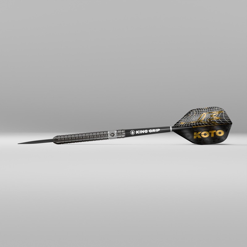 KOTO - Black Crown 90% Darts 30 Gram, Black &