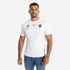 Umbro Mens England RWC2023 Rugby Home Shirt Adults Top White