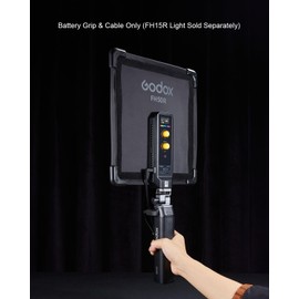 GODOX ML100bi Accessories, BG02 Battery Grip Kit, 95Wh/6600mAh, USB-C & D-TAP Ports, 1/4"-20 to 5/8" Adapter, USB-C & D-TAP Cables with ML60IIBI, ML100BI, ML100R, FH50BI, FH50R for Photograhy