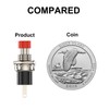 DIYhz Momentary Push Button Switch, 1A 250VAC SPST Mini Pushbutton