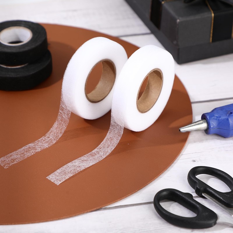 2 Rolls Fabric Fusing Tape Adhesive Hem Tape Iron on