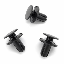 VVO Fasteners Black Plastic Clips. Engine Protection Tray Compatible with Some Kia Sportage, Picanto, Niro, Stinger, Rio, Stonic, Soul (Pack of 10 Clips)
