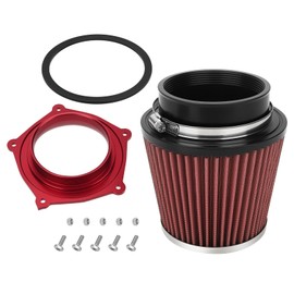 JAVIK Air Filter Kit With Guide Holder Seal Bolts For Yamaha YFZ450 YFZ450R YFZ450X YFZ450R SE 2008-2024 O.E.M# 5TG-14451-00-00