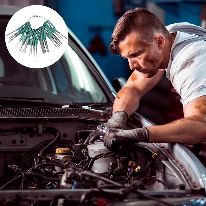 Fangehong 41 Pcs Car Release Tool, Car Cable Plug Removal