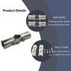 AUXBC 2Pcs OD 1"(25MM) Joint Pipe Clamp, Structural Pipe Connector