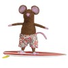 HomArt Felt Surfer Mouse Ornament