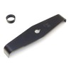Mulching Blade 2-Tooth Outer Diameter 300 mm, Bore Diameter 25.4 mm, Thickness 3 mm