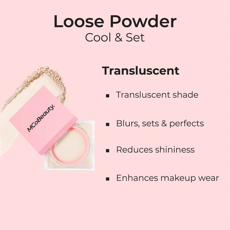 MCoBeauty Cool & Set Loose Powder - Translucent