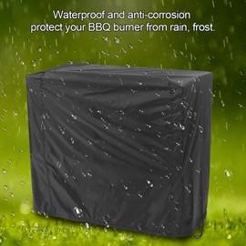 Outdoor portable grill cover waterproof and dustproof barbecue cover open barbecue protector (31.5 x 25.98 x 39.37in)