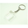 Clear Mah Jongg Pies (Large) Key Holder [White]