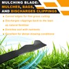ZONEWO 2105200317A Mulching Blade Compatible with 21" Mu-rray Da-ye Hyper