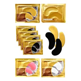 20 Parches Para Ojos Con Colageno Oro Parche Ojeras                                                                                                   