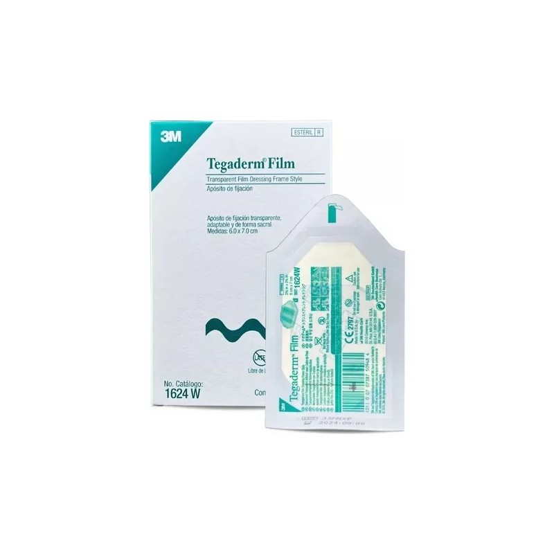 Tegaderm Apsito 3m Transparente 6x7 Cm 1624w C50 Piezas