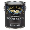 General Finishes Water Based Wood Stain, 1 Gallon, Espresso