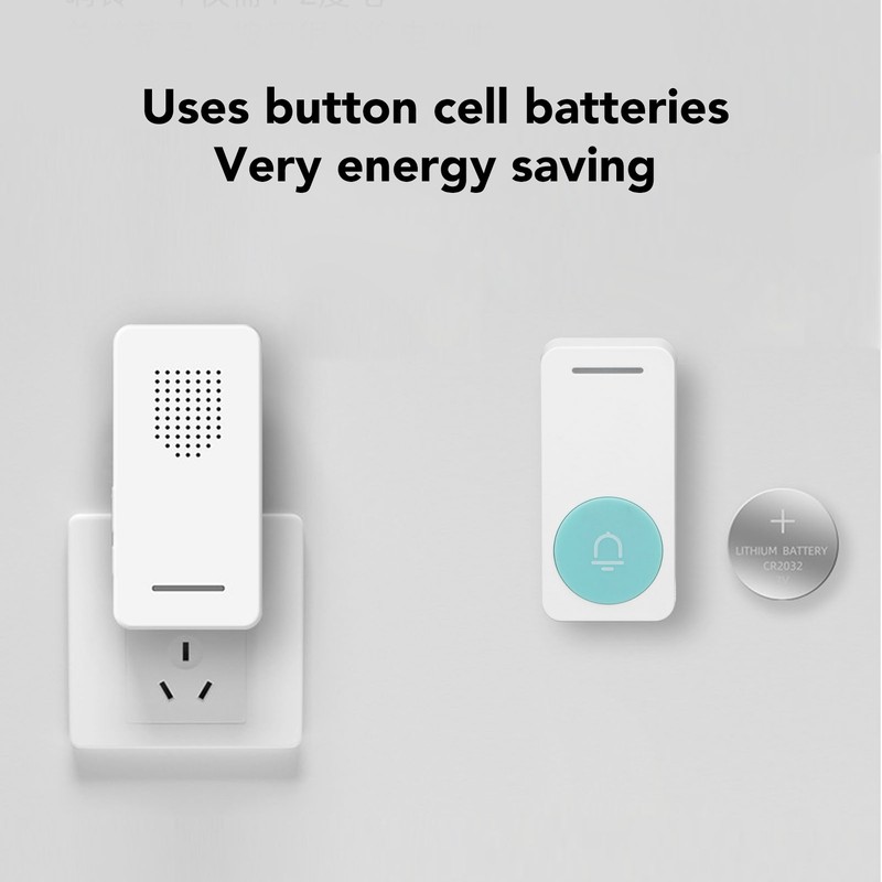 Wireless Doorbell 5 Level Volume 200 Meter Long Range Home