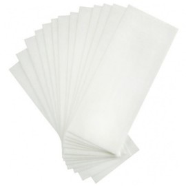 100 PCS Wax Strips Hair Removal Waxing Strips Facial Body Epilating Strips Non Woven Wax Strip for Face Legs Underarms Body and Bikini for Home or Beauty Salon