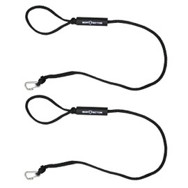 Extreme Max 3006.3116 BoatTector PWC Dock Line Value 2-Pack - 5', Black