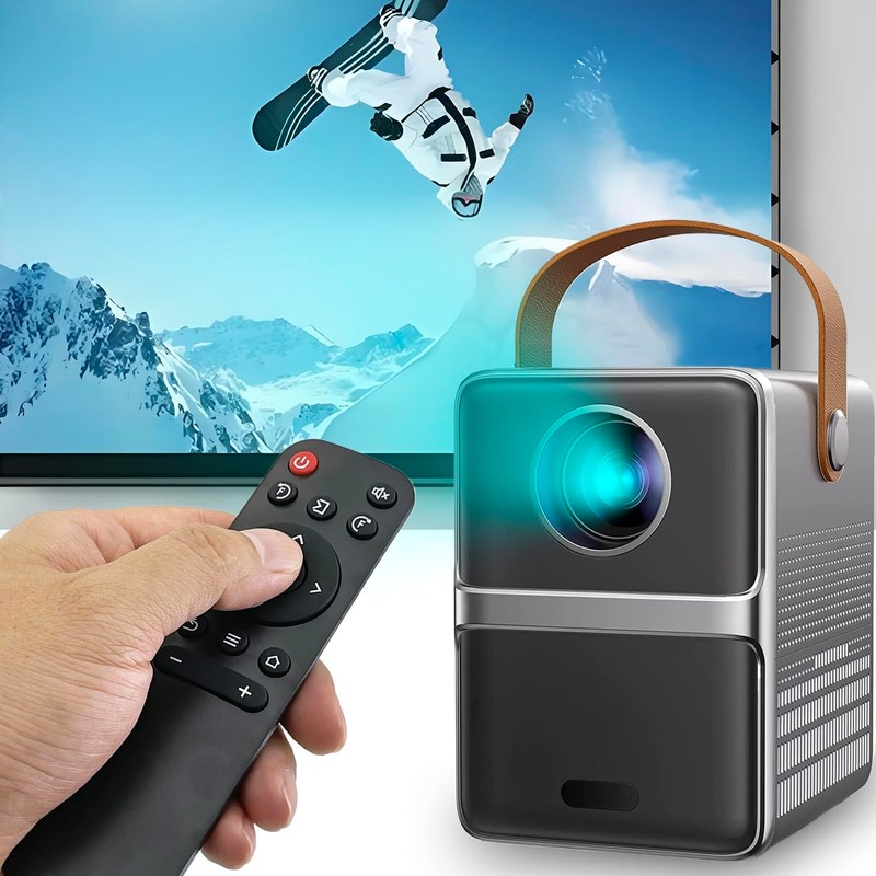 Replacement Remote for Mini Projector,Compatible with Wimius P61 Projector Remote,1pack