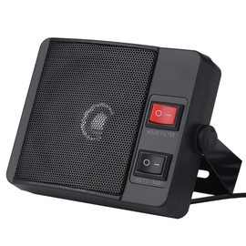 Bewinner TS-750 Portable External Speaker, Speaker with Noise Filter and Mute Switch, Speaker for YAESU Radio Car Mobile Radio