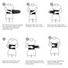 KkaFFe Back Brace for Men Women, Tourmaline Magnetic Back Braces