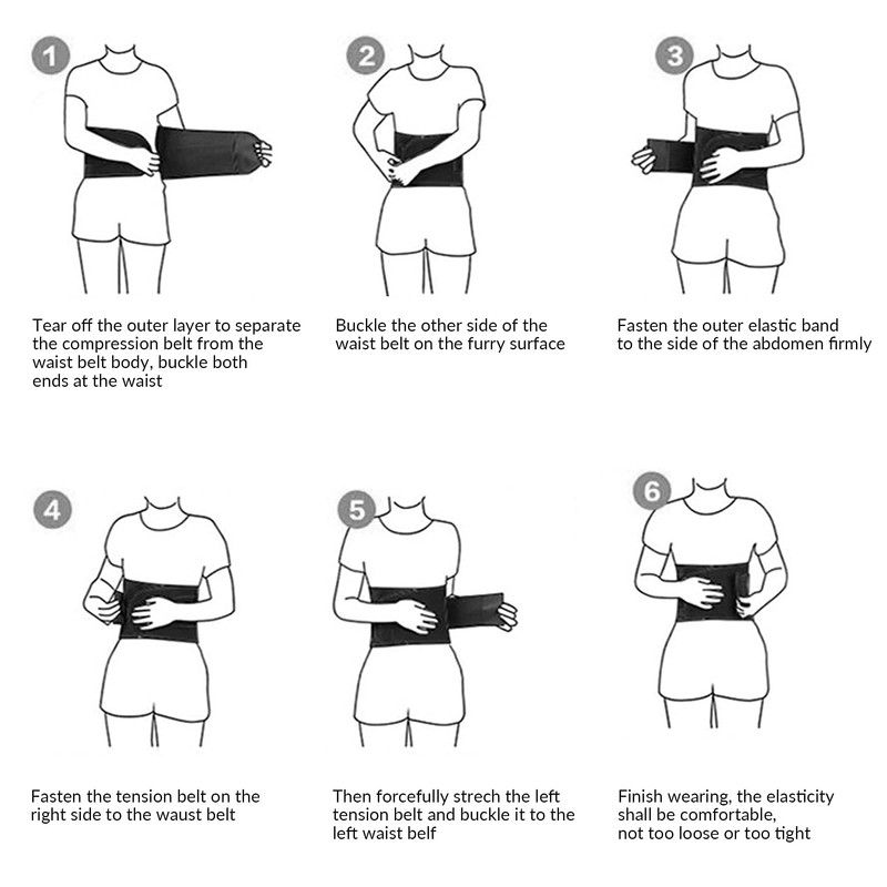 KkaFFe Back Brace for Men Women, Tourmaline Magnetic Back Braces