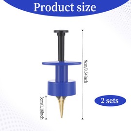 2X Pellet Bander Tool Set Micro Bait Bands for Fishing Terminal Tackle with Rubber Band Bait Bands Banding Match Fishing Terminal Accessories Set for Fishing Terminal Tackle