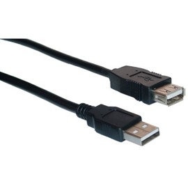 BUSlink 2.5ft USB 2.0 A Male to A Female Extension Extender Cable (76CM)